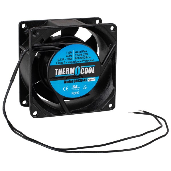 Main product image for Thermocool 110 VAC Fan 80 x 38mm Sleeve Bearin 250-012